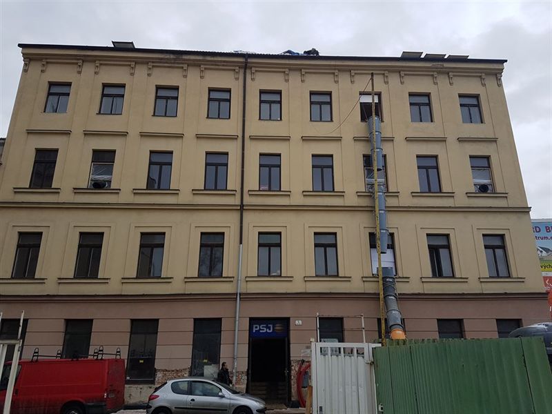 Předali jsme objekt po odstranění azbestocementových stropních podhledů v Brně, Skořepka 4